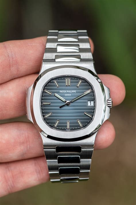 patek philippe nautilus blue dial